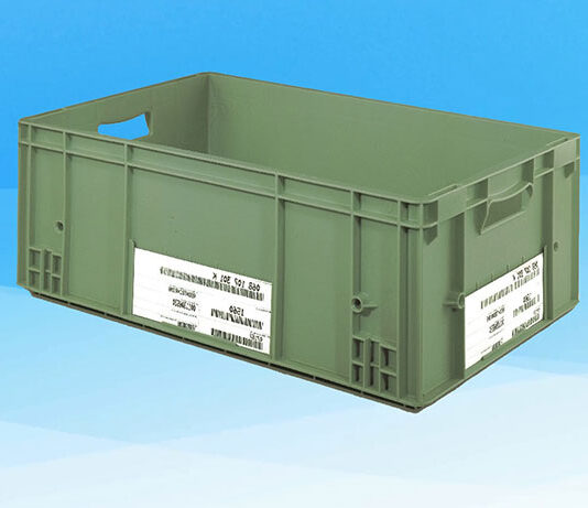 Nowoczesne skrzynki plastikowe