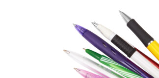 biurowe długopisy